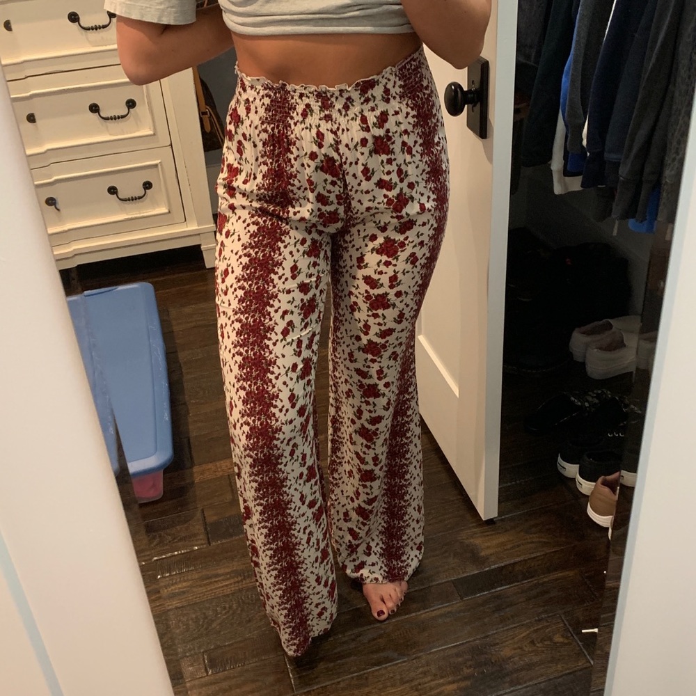 Floral brandy Melville pants